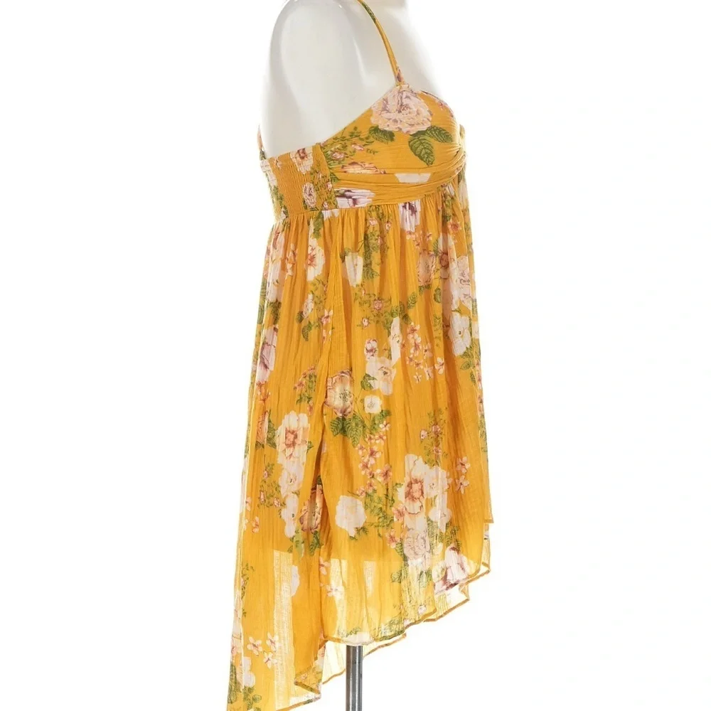 Free People Mustard Floral Tunic - Picture 4 of 6